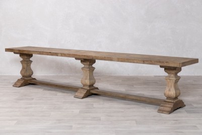 castle dining bench